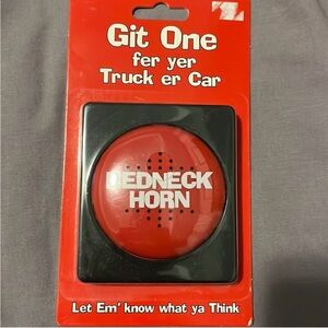 Redneck Horn Red Car Audio Accessory